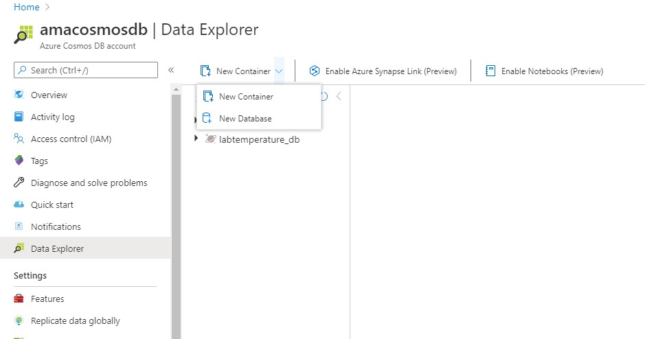 Azure CosmosDB account for Bot Framework Composer