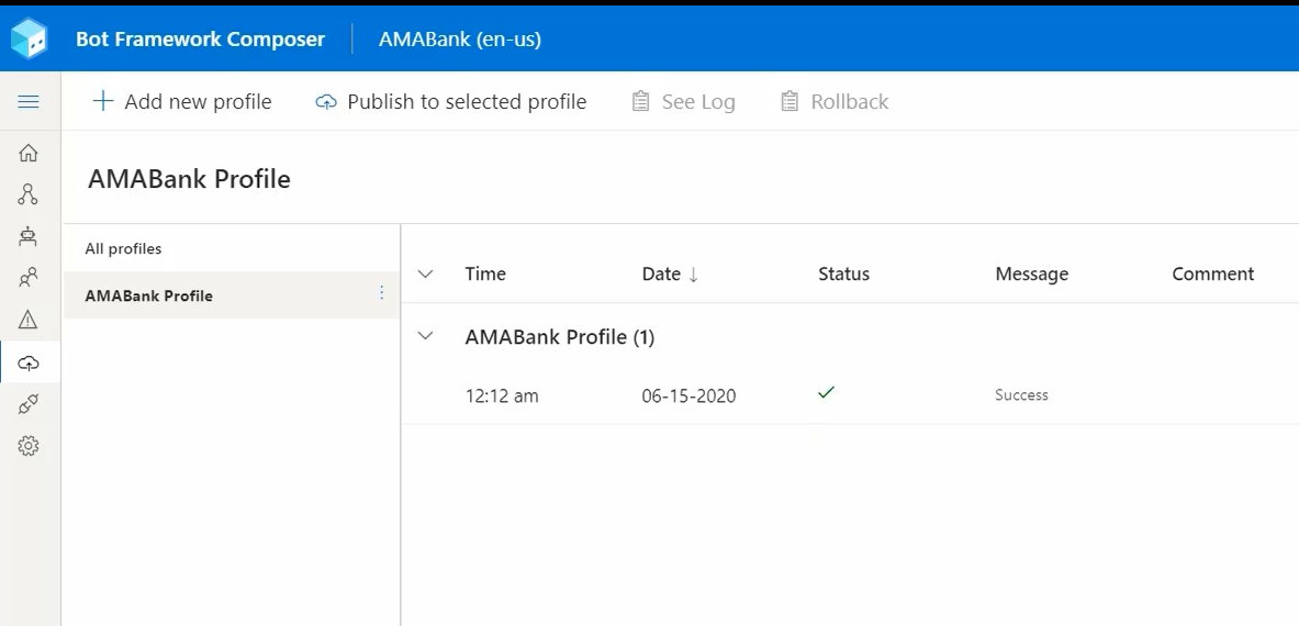 Publish Bot Framework Composer Bot