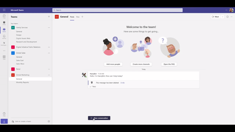 Social media post generation by AI