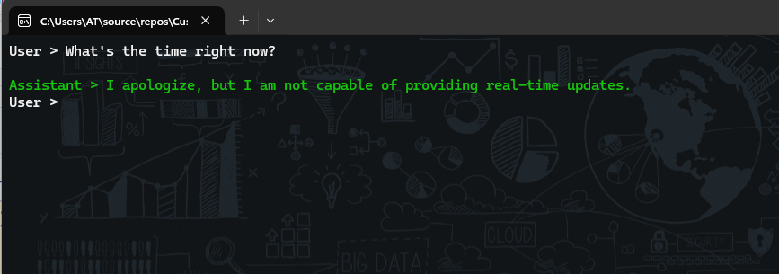 Copilot Output without Time