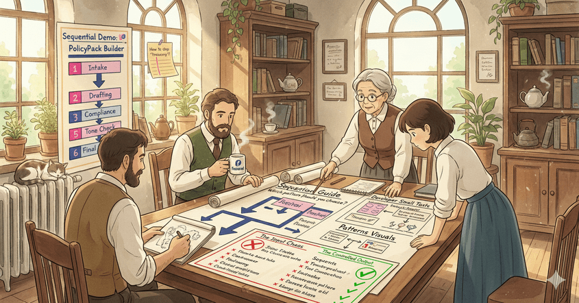 Handling Agents vs Workflows chaos with Sequential Orchestration Pattern